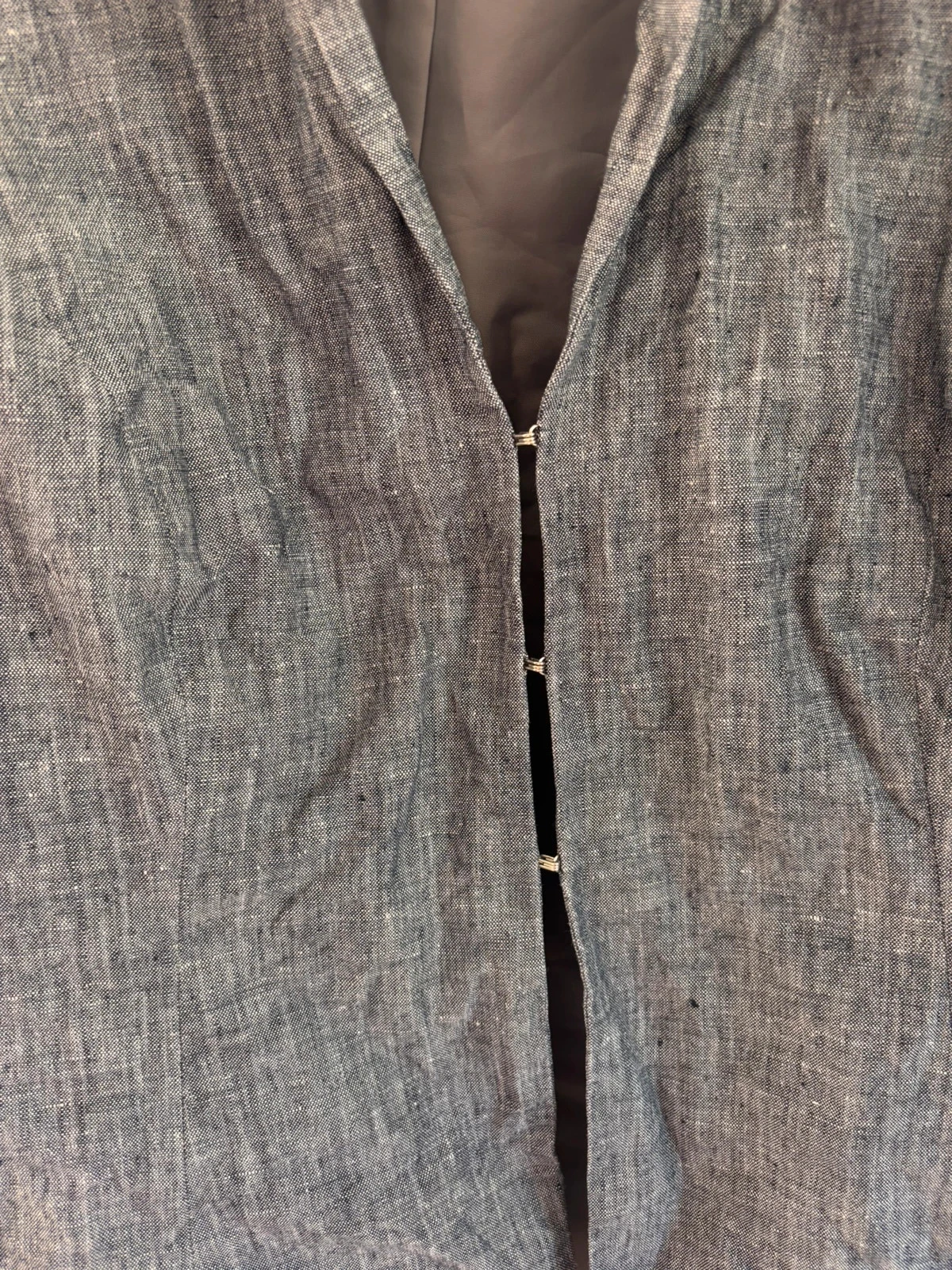 Conjunto de blazer de linho de verão Pause Café (Casaco + Calça) Tamanho 42 (L) Muito bom estado – photo 16